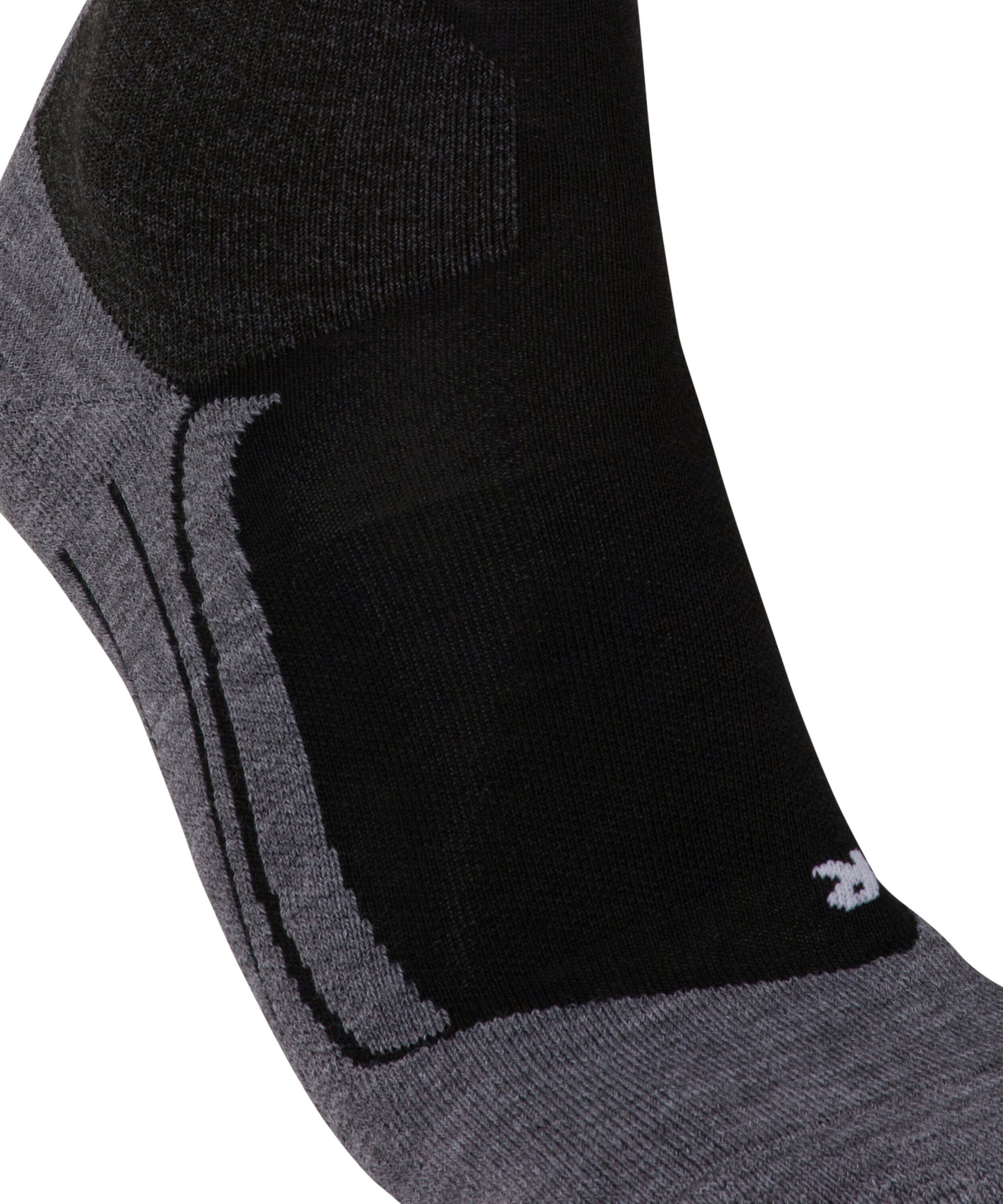 Falke SK4 Womens Black/ Grey/ White Ski Socks