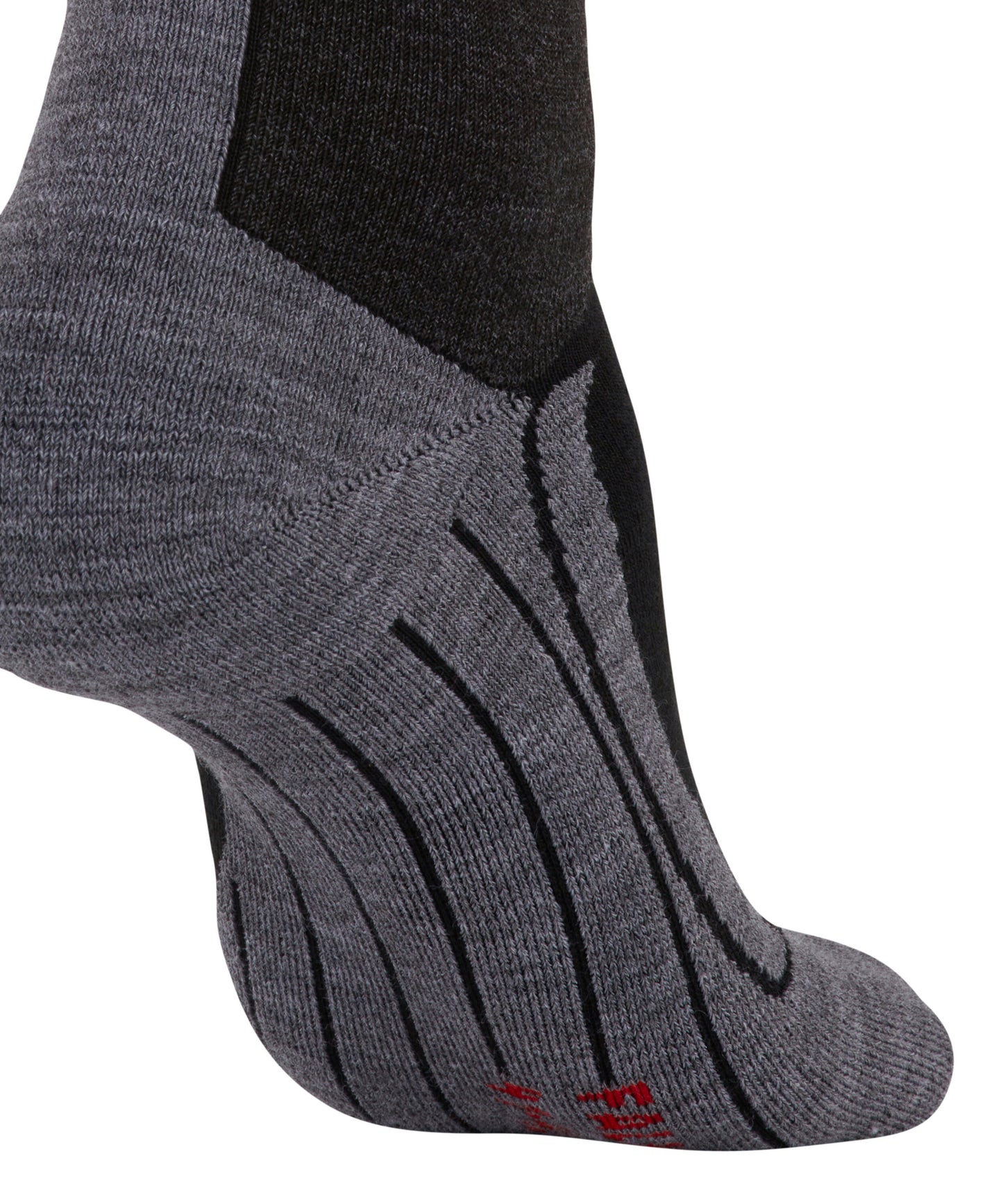 Falke SK4 Womens Black/ Grey/ White Ski Socks