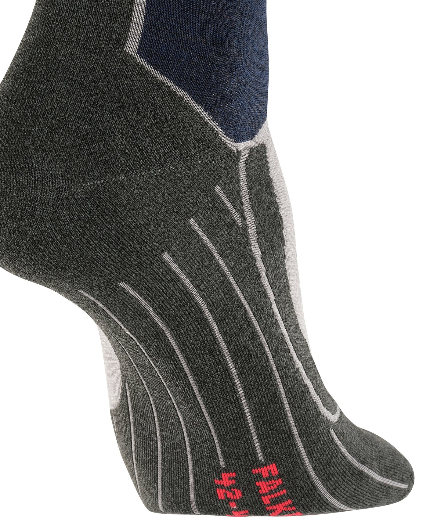 Falke SK6 Mens Ski Socks Grey/ Blue/ Black