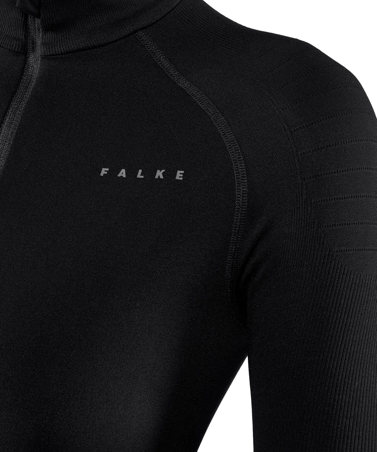 Falke Womens Max Warm Zip Shirt Tight