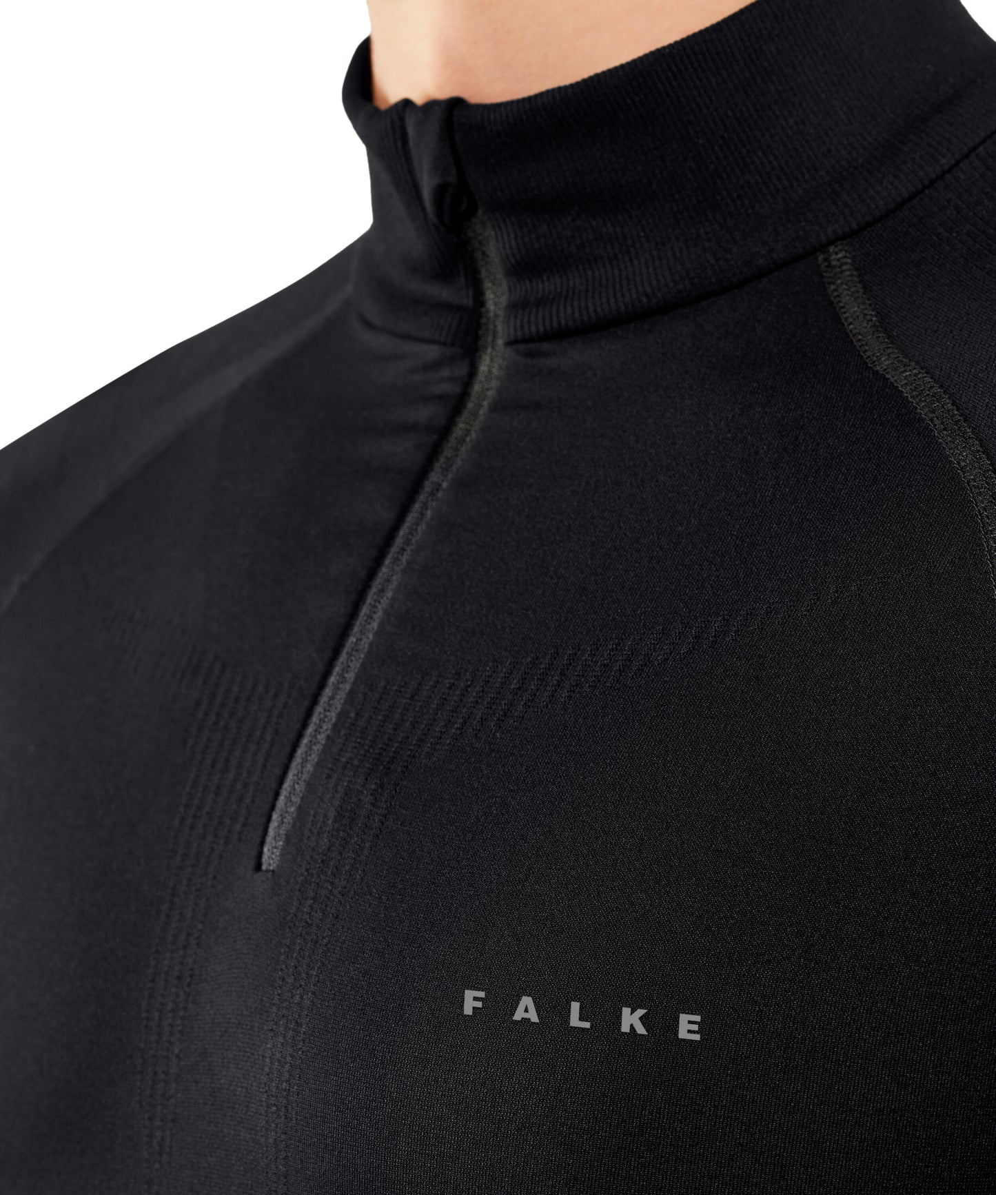 Falke Max Warm Mens Zip Shirt Tight