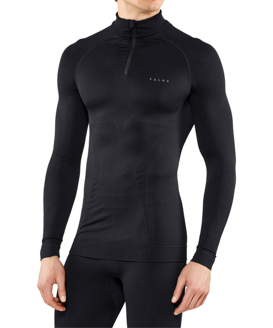 Falke Max Warm Mens Zip Shirt Tight