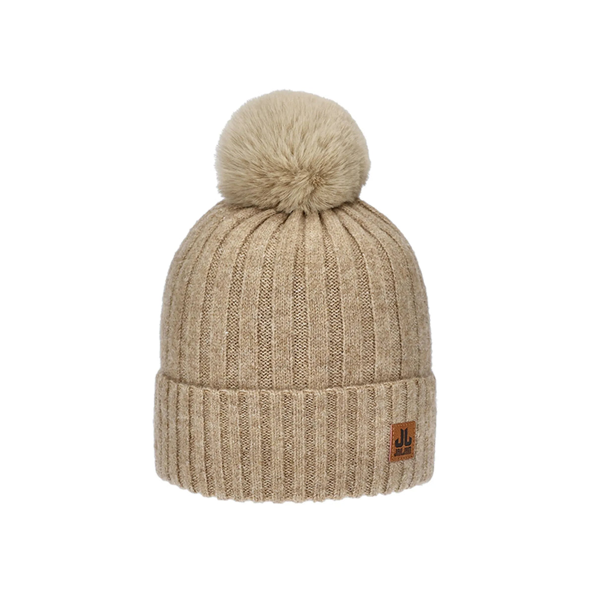 Jail Jam Golden Gate Bobble Hat BEIGE
