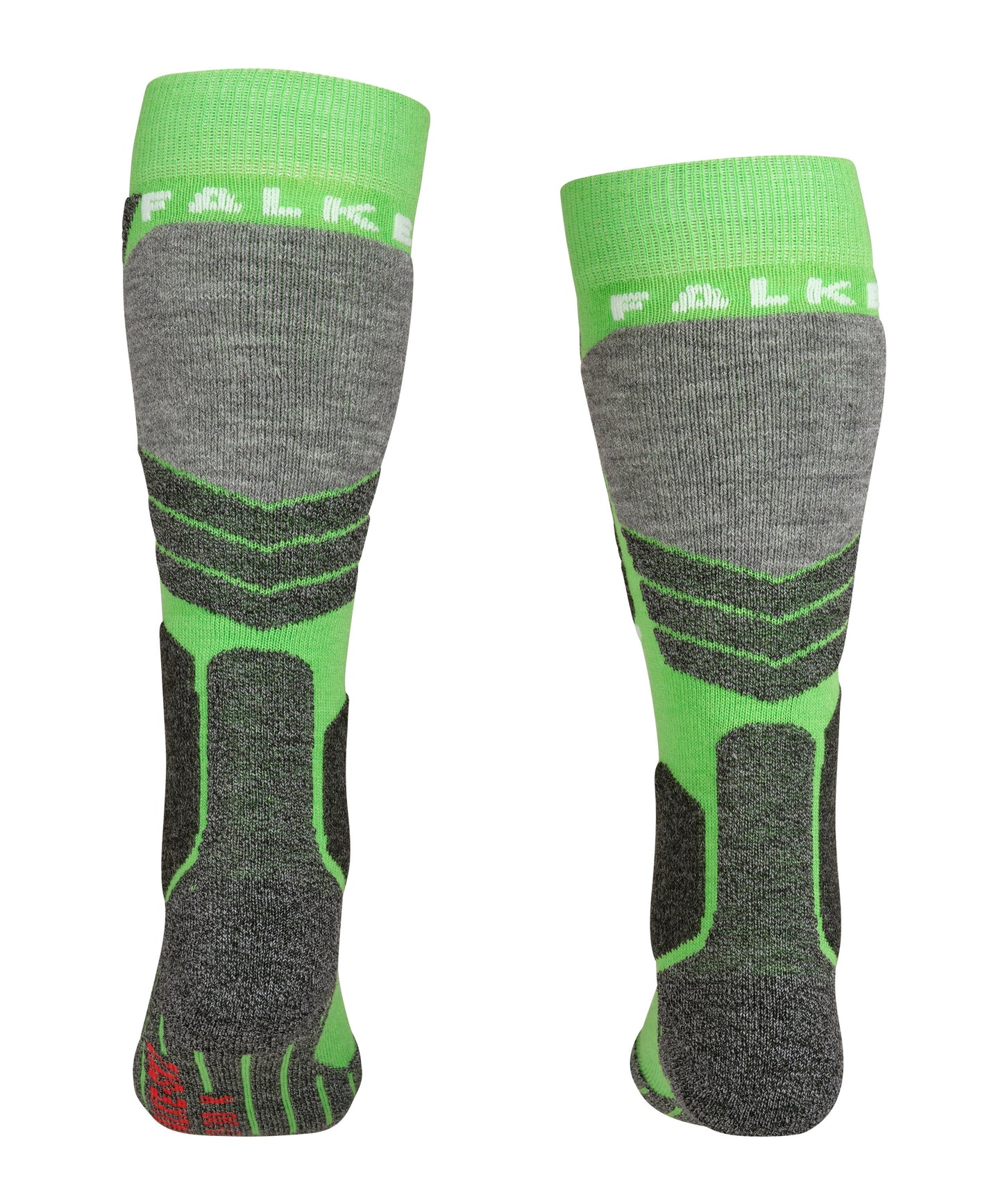 Falke SK2 Kids Vivid Green Intermediate Ski Socks