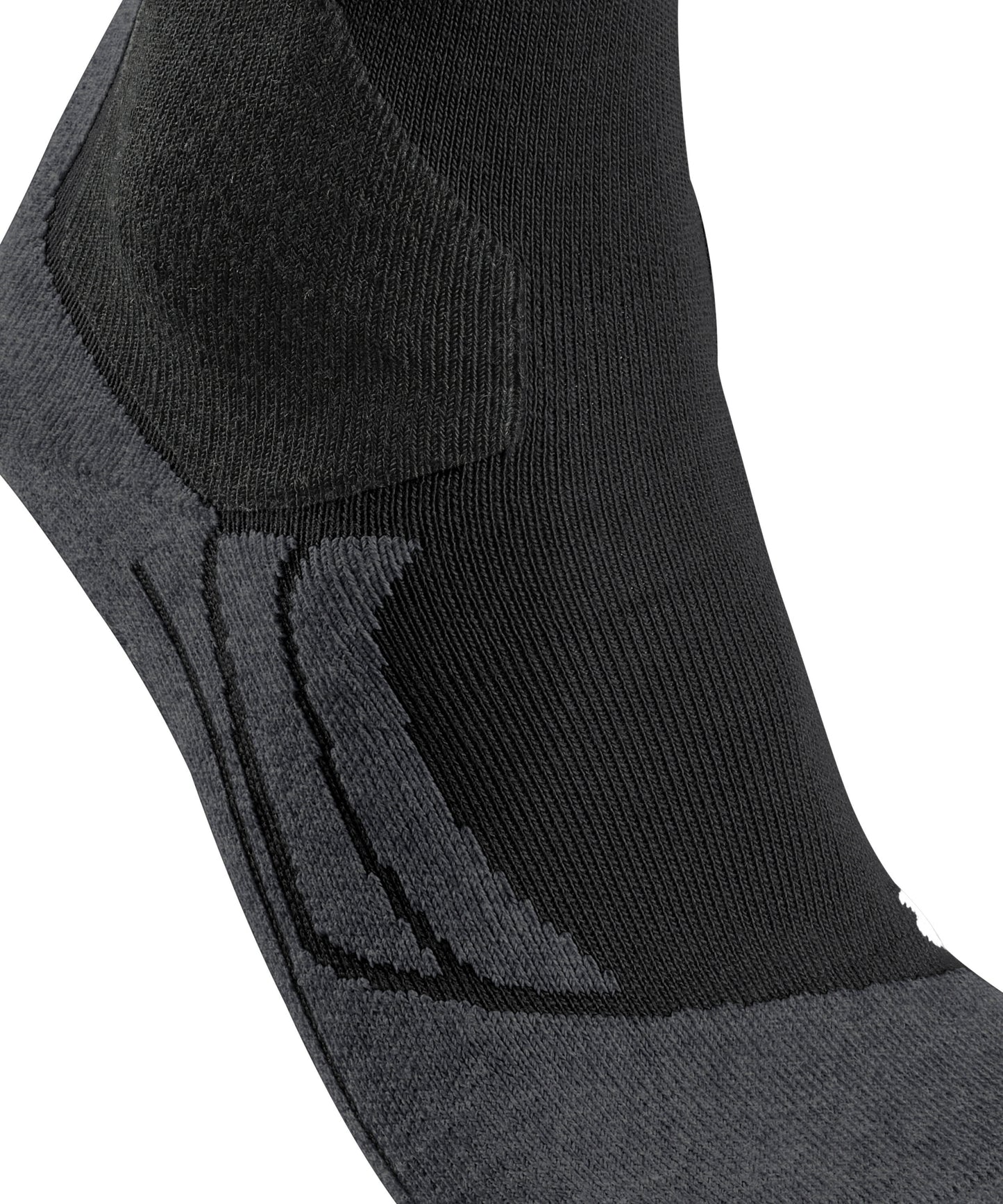 Falke SK2 Mens Black/Orange Ski Socks