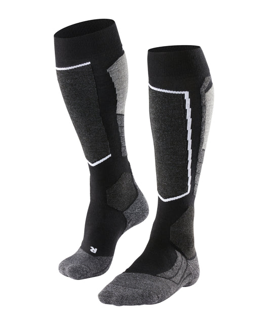 Falke SK2 Mens Black Ski Socks