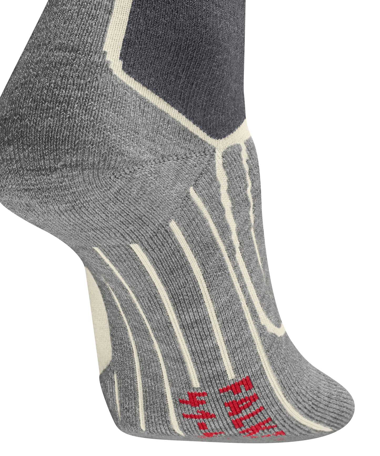 Falke SK2 Womens White/ Grey/ Pink Ski Socks