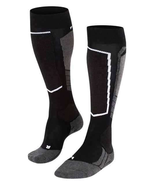 Falke SK2 Womens Black Ski Socks