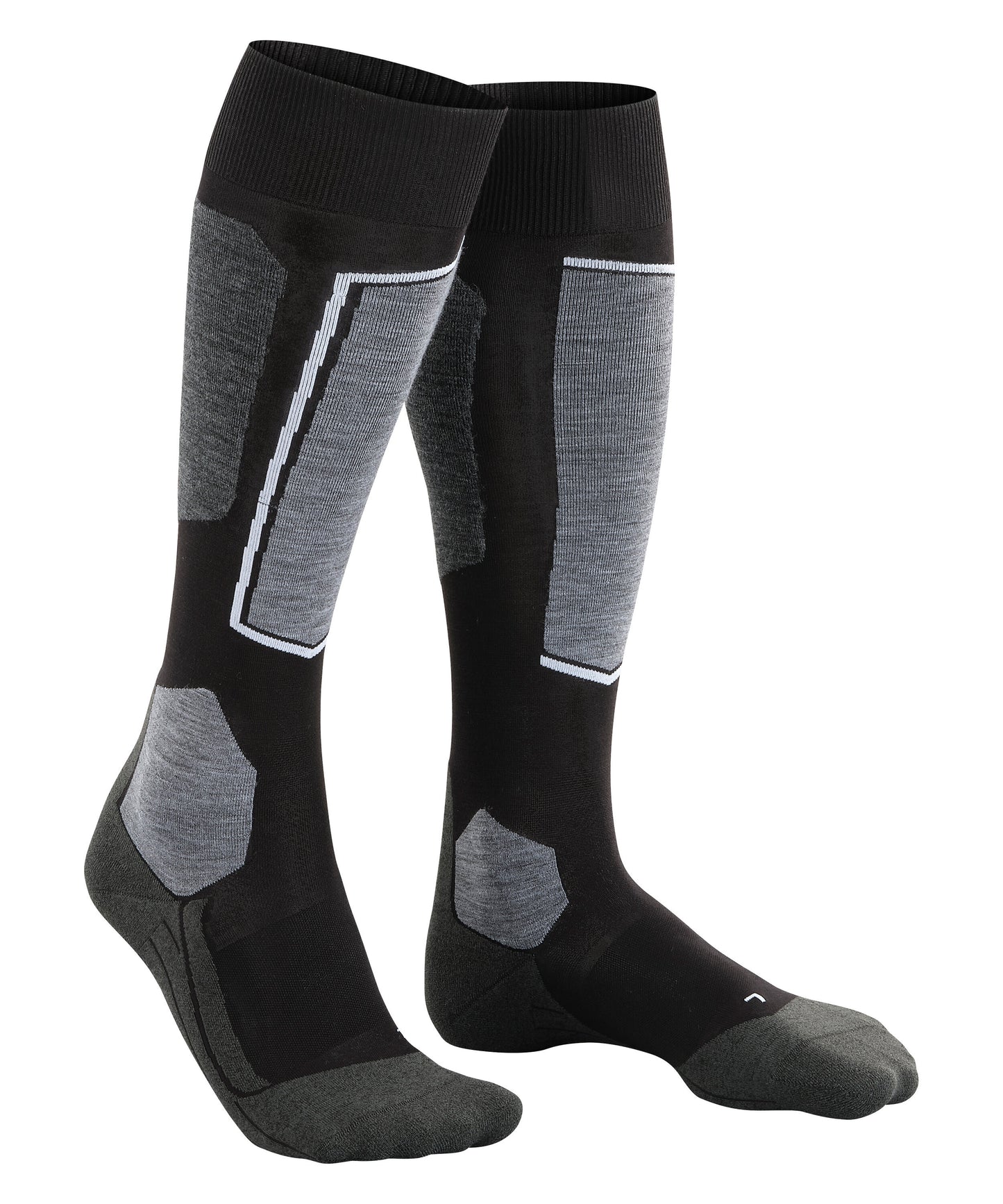 Falke SK6 Mens Ski Socks Black