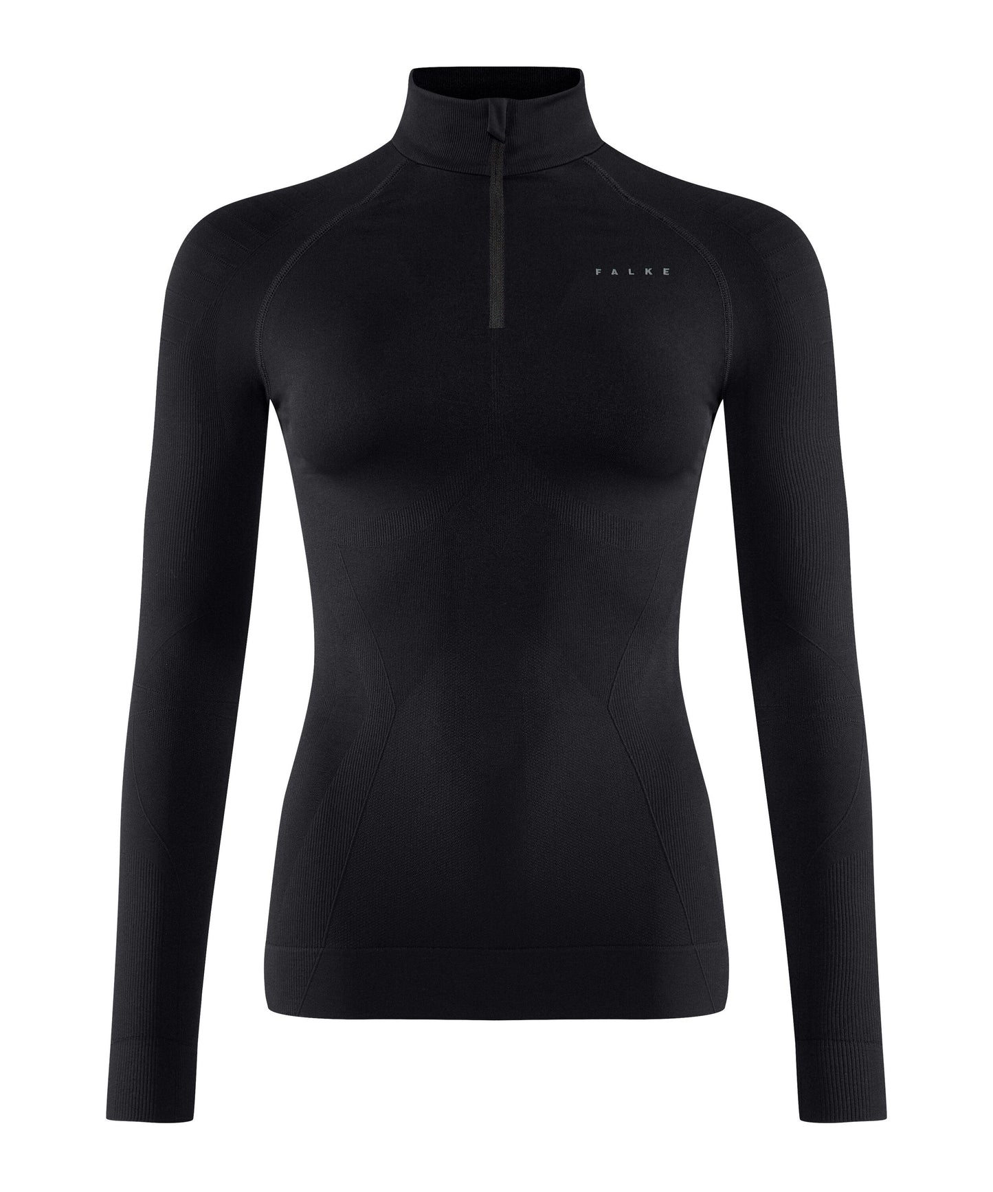 Falke Womens Max Warm Zip Shirt Tight