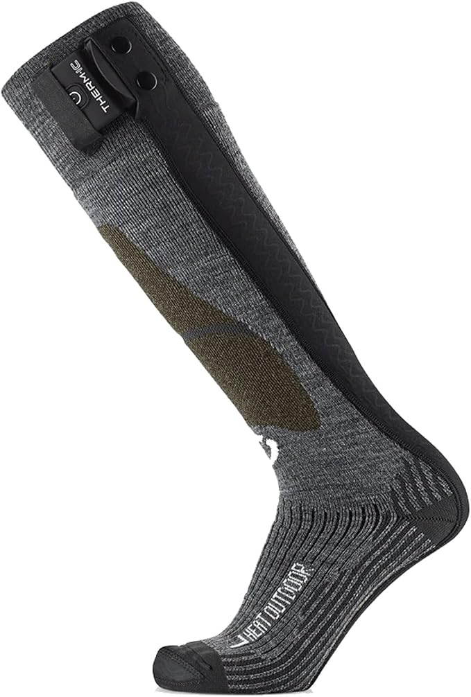 Thermic Powersock Heat Fusion Outdoor + S-Pack 770B (Bluetooth Heated Ski Socks)