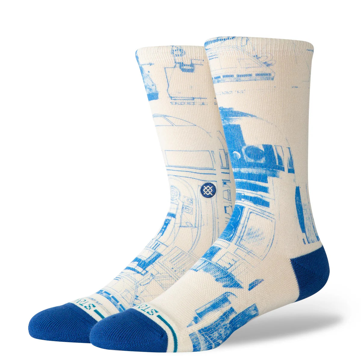 Stance R2D2 Star Wars Crew Socks
