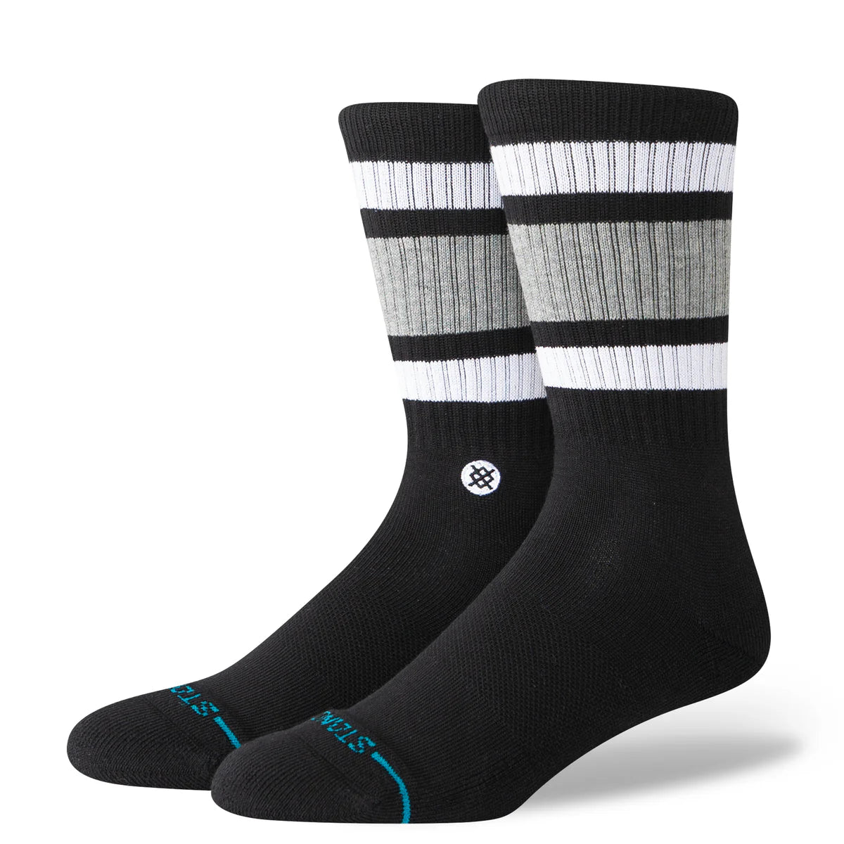 Stance Boyd ST Socks (Black/White/Grey)