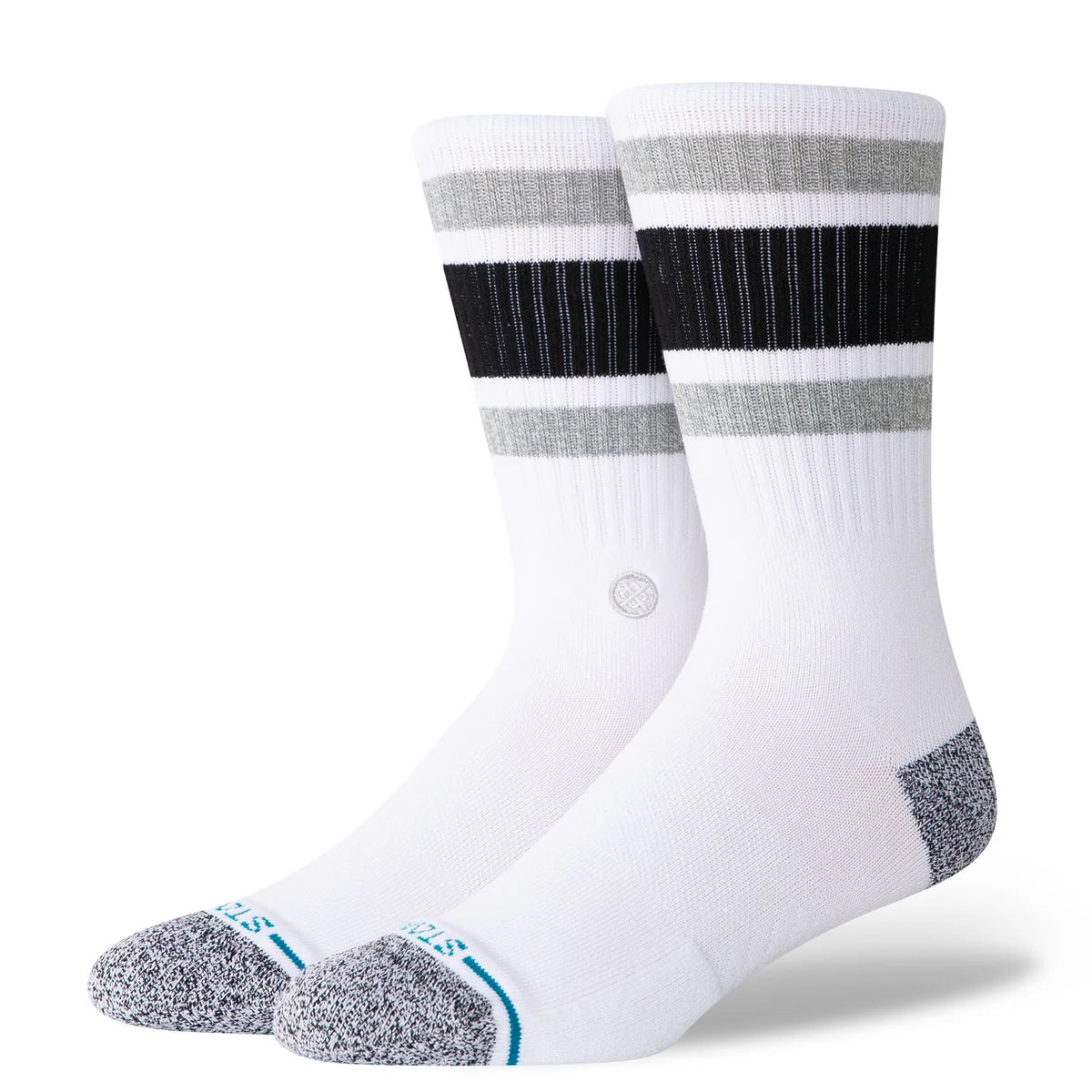 Stance Boyd ST Socks (White/Grey/Black)