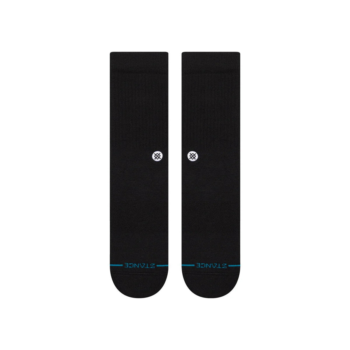 Stance Icon Crew Sock (Black/White)