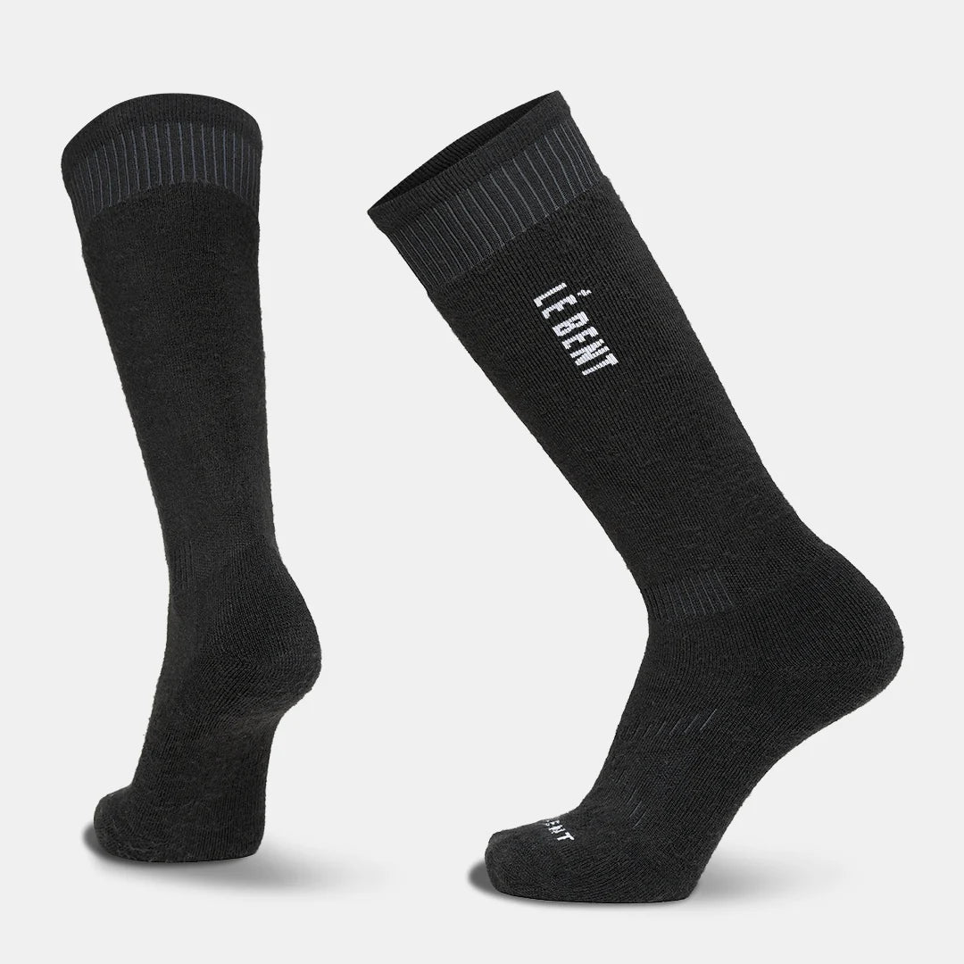 Le Bent Full Cushion Logo Snow Sock