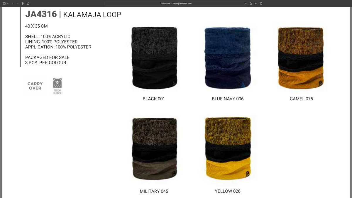 Jail Jam Kalamaja Loop Neck Warmer