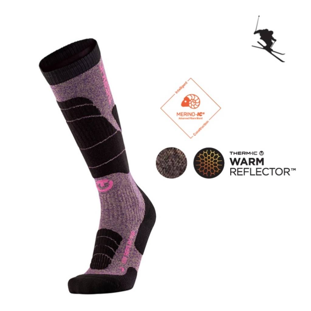 Sidas Ski Merino Reflector Women's Ski Socks