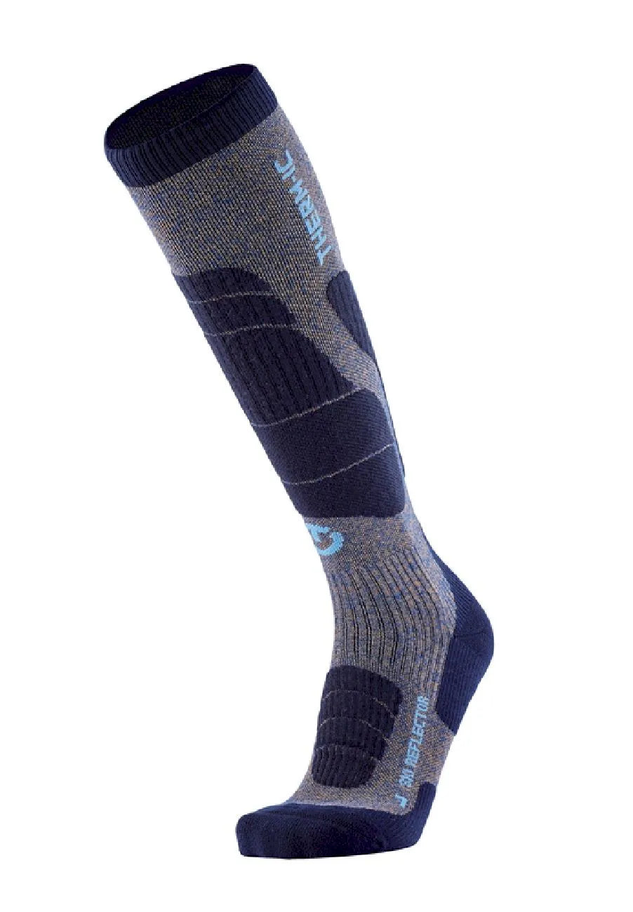 Thermic Ski Merino Reflector Mens Ski Socks